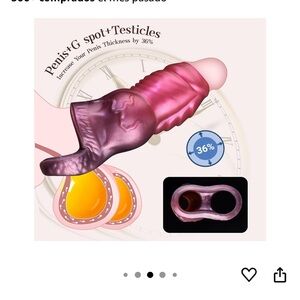 Pink and Purple Silicone Sleeve